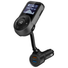 FM-трансмітер Grand-X 96GRX Hands Free Bluetooth V4.2 Quick Charge 3.0+2,4А