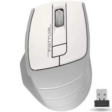 Миша бездротова A4Tech FG30 Grey/White