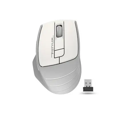 Миша бездротова A4Tech FG30 Grey/White