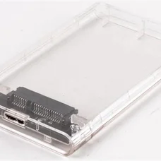 Зовнішній карман USB3.0 для HDD/SSD SATA 2.5" AgeStar 3UB2P4 Transparent