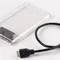Зовнішній карман USB3.0 для HDD/SSD SATA 2.5" AgeStar 3UB2P4 Transparent