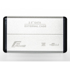 Зовнішня кишеня Frime SATA HDD/SSD 2.5", USB 3.0, Metal, Silver (FHE21.25U30)