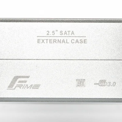 Зовнішня кишеня Frime SATA HDD/SSD 2.5", USB 3.0, Metal, Silver (FHE21.25U30)