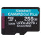 Карта пам`яті MicroSDXC 256GB UHS-I/U3 Class 10 Kingston Canvas Go! Plus R170/W90MB/s (SDCG3/256GBSP)