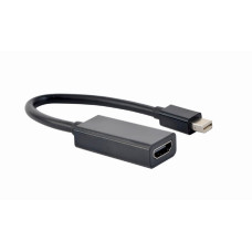 Адаптер Cablexpert mini DisplayPort - HDMI (M/F), 0.15 м, Black (A-mDPM-HDMIF-02)