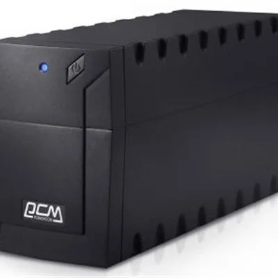 Джерело безперебійного живлення Powercom RPT-1000A, Lin.int., AVR, 3 x евро, пластик (00210191)