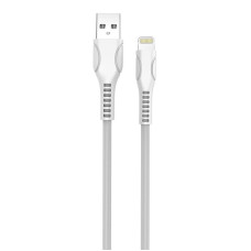 Кабель ColorWay USB - Lightning (M/M), line-drawing, 2.4 А, 1 м, White (CW-CBUL027-WH)