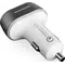 Автомобільний зарядний пристрій Modecom CU3-05 (3USBx2.4A) White (ZT-MC-CU3-05)