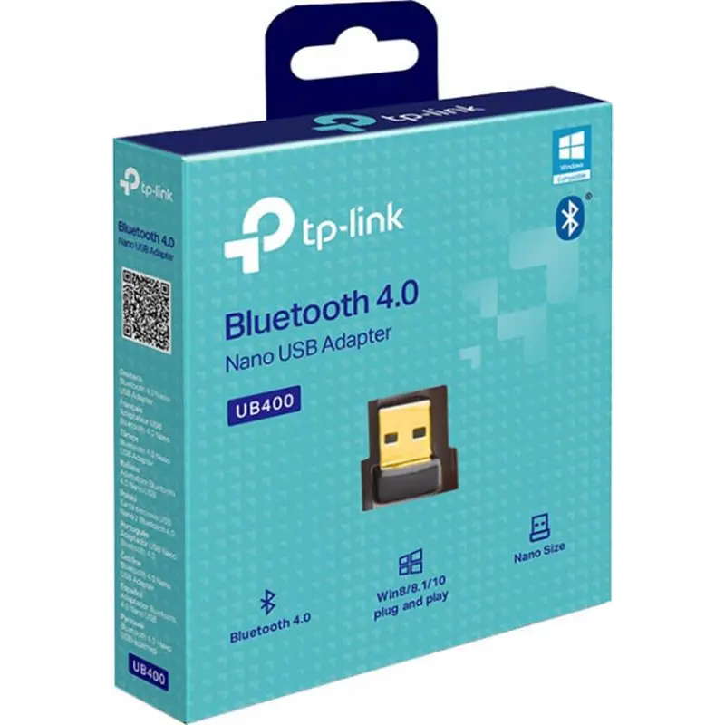 Bluetooth-адаптер TP-Link (UB400) v4.0 Black Bluetooth-адаптер TP-Link (UB400) v4.0 Black