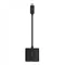 Адаптер Belkin HDMI+USB Type-C - USB Type-C (F/M), Black (AVC002BTBK)