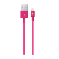 Кабель Ttec USB - Lightning (M/M), 1 м, Pink (2DK7508P)