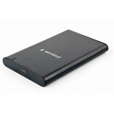 Зовнішня кишеня Gembird SATA HDD 2.5", USB 3.1, алюміній, Black (EE2-U3S-6)