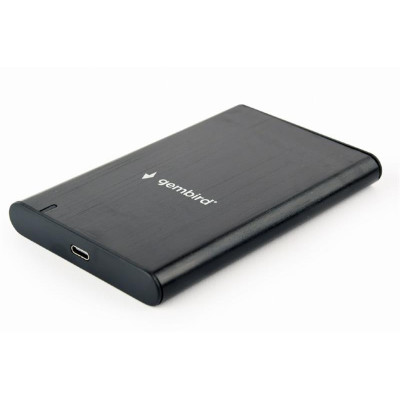 Зовнішня кишеня Gembird SATA HDD 2.5", USB 3.1, алюміній, Black (EE2-U3S-6)