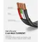 Кабель Luxe Cube Flat USB - Lightning (M/M), 1 м, чорний (2231252964019)