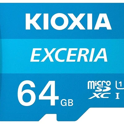 Карта пам`ятi MicroSDXC 64GB UHS-I Class 10 Kioxia Exceria R100MB/s (LMEX1L064GG2) + SD-адаптер