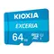 Карта пам`ятi MicroSDXC 64GB UHS-I Class 10 Kioxia Exceria R100MB/s (LMEX1L064GG2) + SD-адаптер