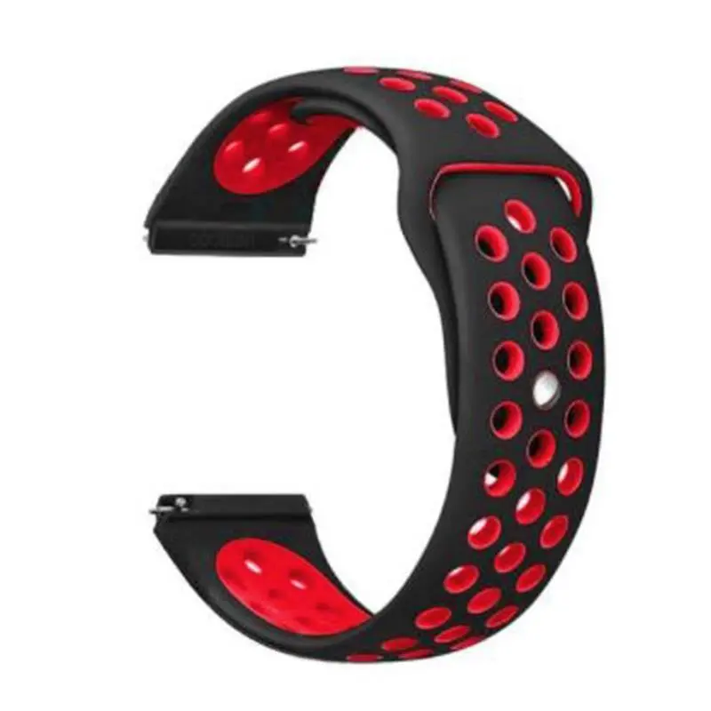 Ремінець BeCover Nike Style для Samsung Galaxy (20mm)/Watch 5/ Watch 4 40/44mm/Watch 4 Classic 42mm/Watch Active/Active 2 40/44mm/Watch 3 41mm/Gear S2/Classic/Gear Sport Black-Red (705695) Ремінець BeCover Nike Style для Samsung Galaxy (20mm)/Watch 5/ Watch 4 40/44mm/Watch 4 Classic 42mm/Watch Active/Active 2 40/44mm/Watch 3 41mm/Gear S2/Classic/Gear Sport Black-Red (705695)