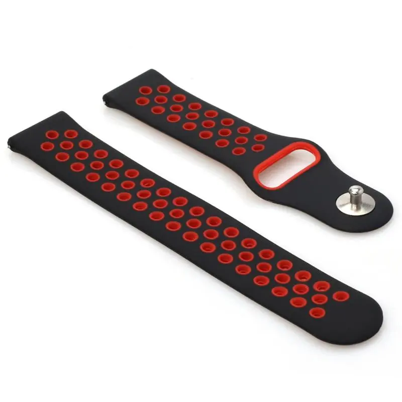 Ремінець BeCover Nike Style для Samsung Galaxy (20mm)/Watch 5/ Watch 4 40/44mm/Watch 4 Classic 42mm/Watch Active/Active 2 40/44mm/Watch 3 41mm/Gear S2/Classic/Gear Sport Black-Red (705695) Ремінець BeCover Nike Style для Samsung Galaxy (20mm)/Watch 5/ Watch 4 40/44mm/Watch 4 Classic 42mm/Watch Active/Active 2 40/44mm/Watch 3 41mm/Gear S2/Classic/Gear Sport Black-Red (705695)