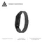 Ремінець Armorstandart Milanese Magnetic Band 503 для Xiaomi Mi Band 5/Mi Band 6 Black (ARM57181)