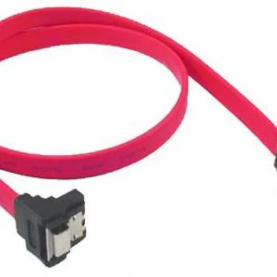 Кабель передачі даних Atcom (10108) SATA-DATA 50 см кутовий з клямкою
