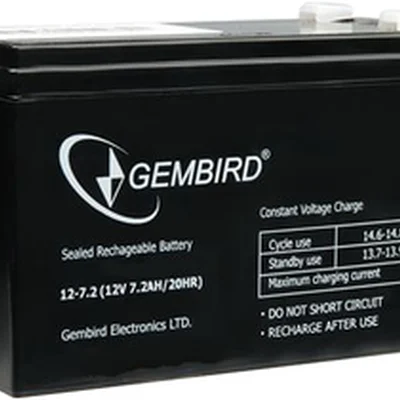 Акумуляторна батарея EnerGenie 12V 7.2AH (BAT-12V7.2AH) AGM