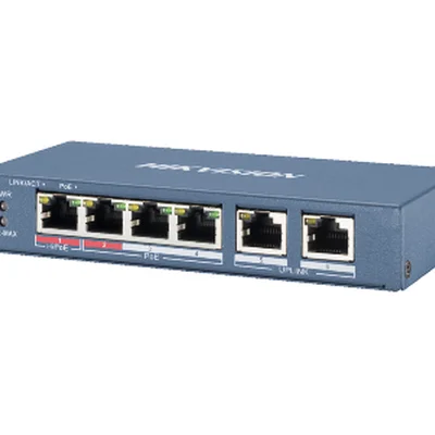 Комутатор Hikvision DS-3E0106HP-E