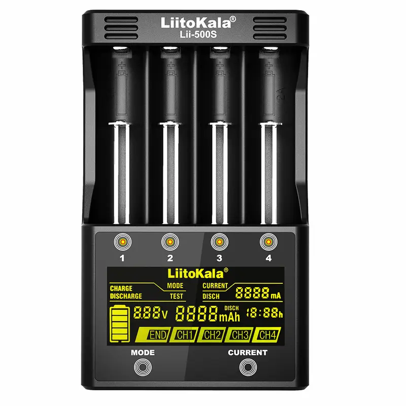 Зарядний пристрій Liitokala Lii-500s Зарядний пристрій Liitokala Lii-500s