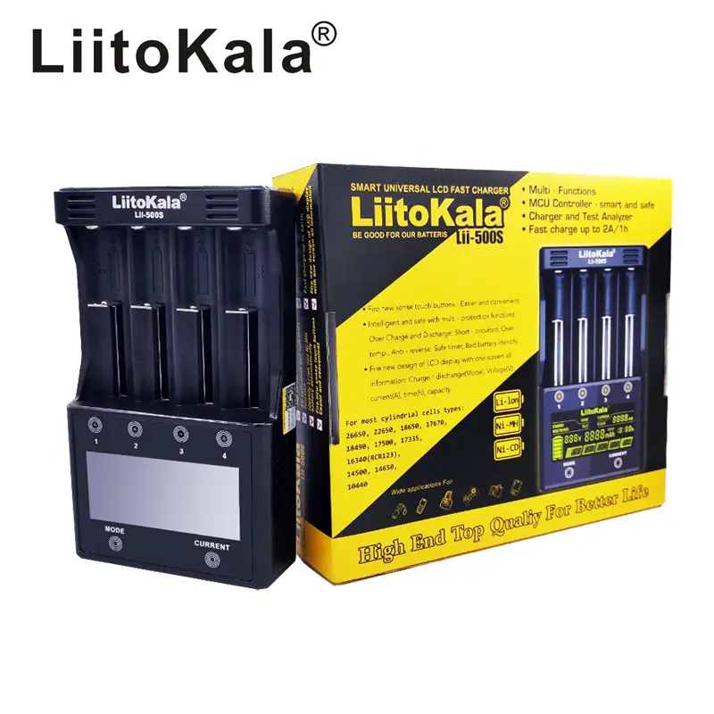 Зарядний пристрій Liitokala Lii-500s Зарядний пристрій Liitokala Lii-500s