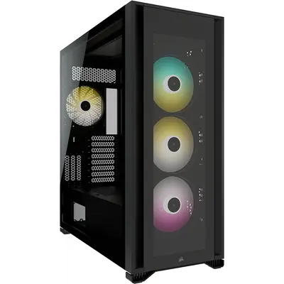 Корпус Corsair iCUE 7000X RGB Tempered Glass Black (CC-9011226-WW) без БЖ