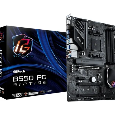 Материнська плата ASRock B550 PG Riptide Socket AM4