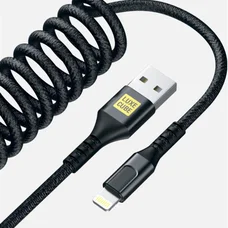 Кабель Luxe Cube Dynamic USB - Lightning (M/M), 1.5 м, Black (4446689101557)