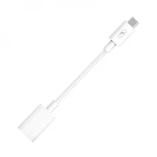 Перехідник SkyDolphin OT02 OTG USB Type-C - USB (M/F), White (ADPT-00018)