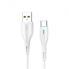 Кабель SkyDolphin S48T USB - USB Type-C (M/M), 1 м, White (USB-000425)