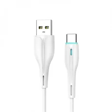 Кабель SkyDolphin S48T USB - USB Type-C (M/M), 1 м, White (USB-000425)