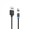 Кабель SkyDolphin S59V Magnetic USB - мicro USB (M/M), 1 м, Black (USB-000442)