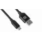 Кабель REAL-EL Premium Fabric USB - micro USB (M/M), 2 м, Black (EL123500048)