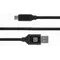Кабель REAL-EL Premium Fabric USB - micro USB (M/M), 2 м, Black (EL123500048)