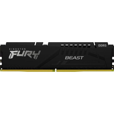 Модуль пам`яті DDR5 16GB/6000 Kingston Fury Beast Black (KF560C36BBE-16)