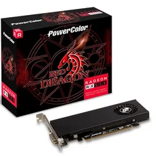 Відеокарта AMD Radeon RX 550 4GB GDDR5 Red Dragon LP PowerColor (AXRX 550 4GBD5-HLE)