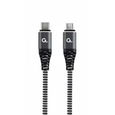 Кабель Cablexpert USB Type-C - micro USB (M/M), 1.5 м, Grey (CC-USB2B-CMMBM-1.5M)
