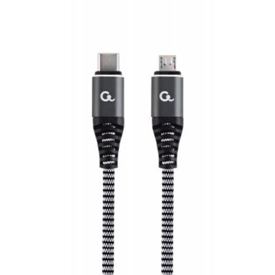 Кабель Cablexpert USB Type-C - micro USB (M/M), 1.5 м, Grey (CC-USB2B-CMMBM-1.5M)