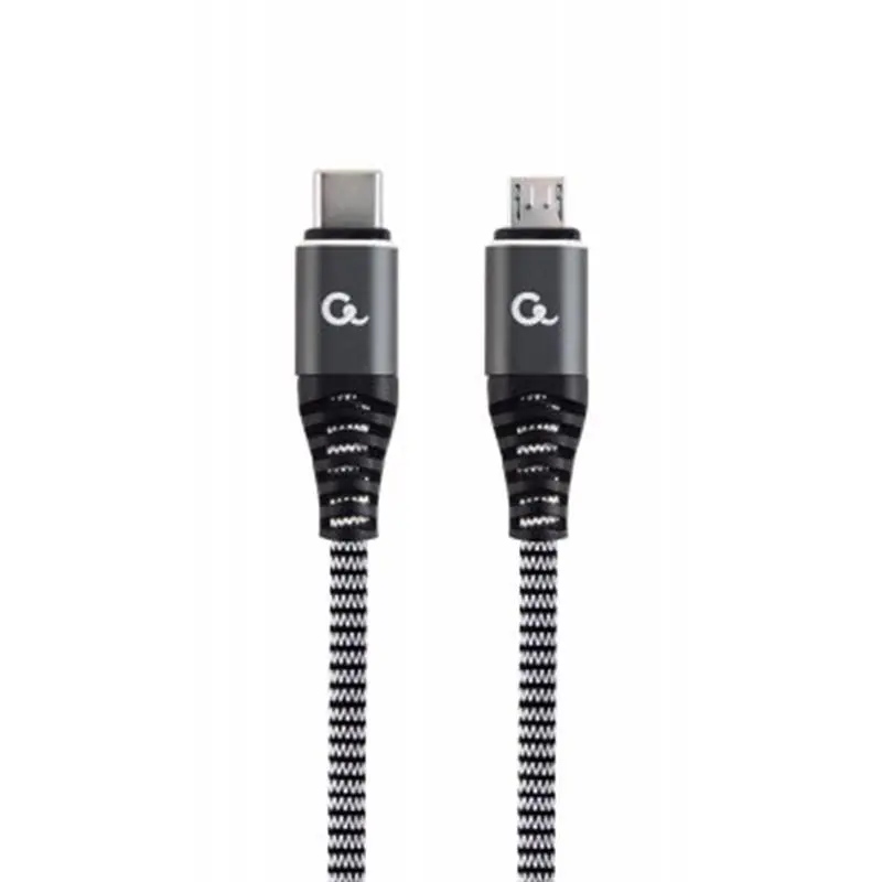 Кабель Cablexpert USB Type-C - micro USB (M/M), 1.5 м, Grey (CC-USB2B-CMMBM-1.5M) Кабель Cablexpert USB Type-C - micro USB (M/M), 1.5 м, Grey (CC-USB2B-CMMBM-1.5M)