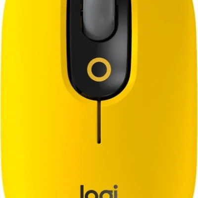 Миша бездротова Logitech POP Mouse Bluetooth Blast Yellow (910-006546)