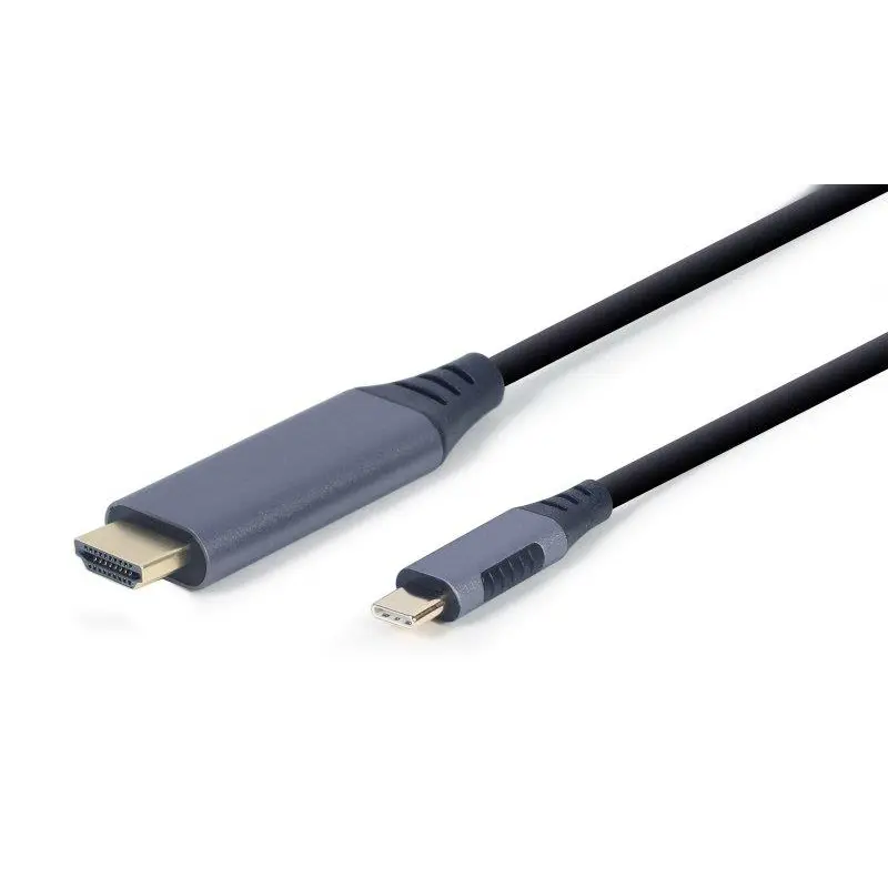Кабель Cablexpert HDMI - USB Type-C (M/M), 1.8 м, Black (CC-USB3C-HDMI-01-6) Кабель Cablexpert HDMI - USB Type-C (M/M), 1.8 м, Black (CC-USB3C-HDMI-01-6)