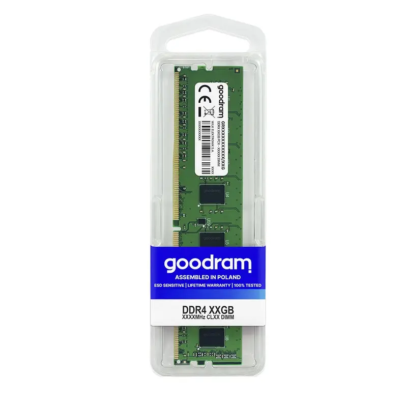 Модуль пам`яті DDR4 16GB/3200 GOODRAM (GR3200D464L22S/16G) Модуль пам`яті DDR4 16GB/3200 GOODRAM (GR3200D464L22S/16G)
