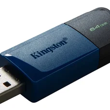 Флеш-накопичувач USB3.2 64GB Kingston DataTraveler Exodia M Black/Blue (DTXM/64GB)