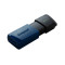 Флеш-накопичувач USB3.2 64GB Kingston DataTraveler Exodia M Black/Blue (DTXM/64GB)