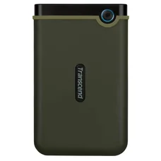 Накопичувач зовнiшнiй HDD 2.5" USB 1.0TB Transcend StoreJet 25M3 Military Green Slim (TS1TSJ25M3G)