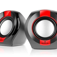 Акустична система REAL-EL S-50 Black/Red