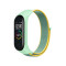 Ремінець BeCover Nylon Style для Xiaomi Mi Smart Band 7 Green-Yellow (707660)